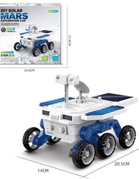 DIY Solar Mars Exploration Car For Early Education Toy For Kids
