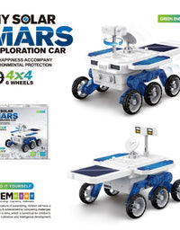 DIY Solar Mars Exploration Car For Early Education Toy For Kids
