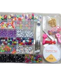 DIY Beads Charms Bracelet & Necklace for Jewelry Making Set
