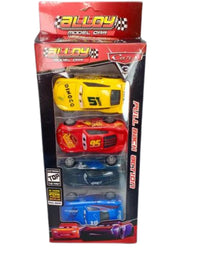 Alloy Die Cast Car Cartoon Model Set
