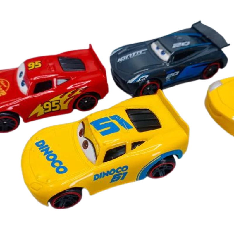 Alloy Die Cast Car Cartoon Model Set