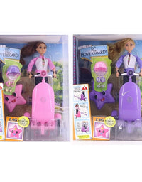 RC Hoverboard Fashion Doll Scooter Toy For Girls
