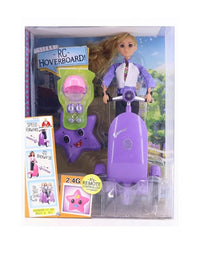 RC Hoverboard Fashion Doll Scooter Toy For Girls
