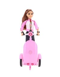 RC Hoverboard Fashion Doll Scooter Toy For Girls
