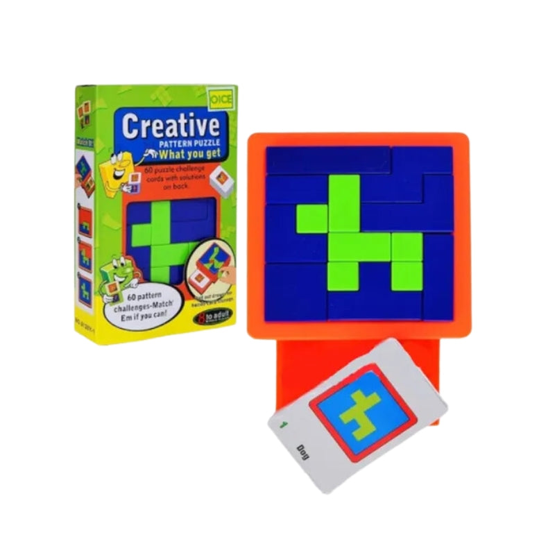 Creative Mind Pattern Puzzle Blocks Set