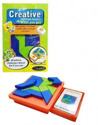 Creative Mind Pattern Puzzle Blocks Set
