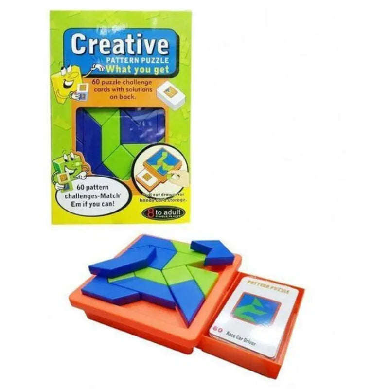 Creative Mind Pattern Puzzle Blocks Set