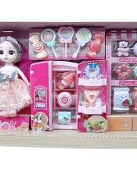 Barbie Doll Kitchen Set For Girls
