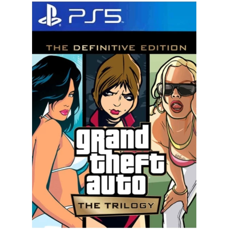 Grand Theft Auto Five The Trilogy The Definite Edition Game For PS4 Game