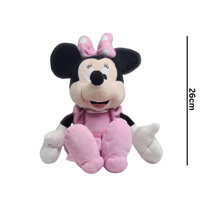 Pink Mickey Mouse Stuff Toy For Kids 26Cm Premium Pre-Loved