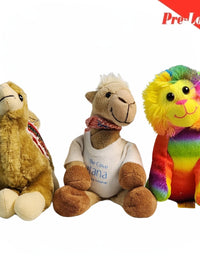 Camel/Camel With shirt/Lion Extra Soft Plush Toy Pack of 3 Premium Pre-loved
