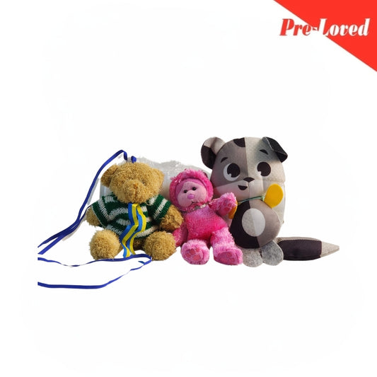 Teddy Treasure For kids Pack of 3 Premium Pre-loved