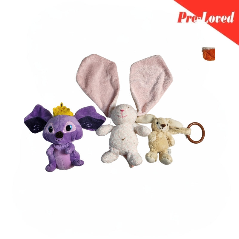 Rabbit/Koala Bear/Bunny Toys For kids Pack of 3 Premium Pre-loved