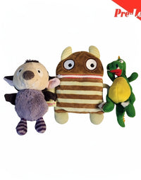 Animal Plush Extra Soft Stuff Toys For kids Pack of 3 Premium Pre-loved
