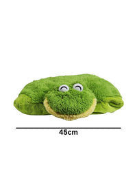 Cute Frog Stuff Pillow 45x40 Premium Pre-loved
