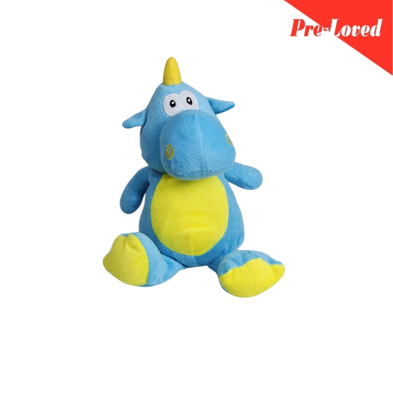 Blue Dinosaur Stuff Toy 20Cm Premium Pre-loved