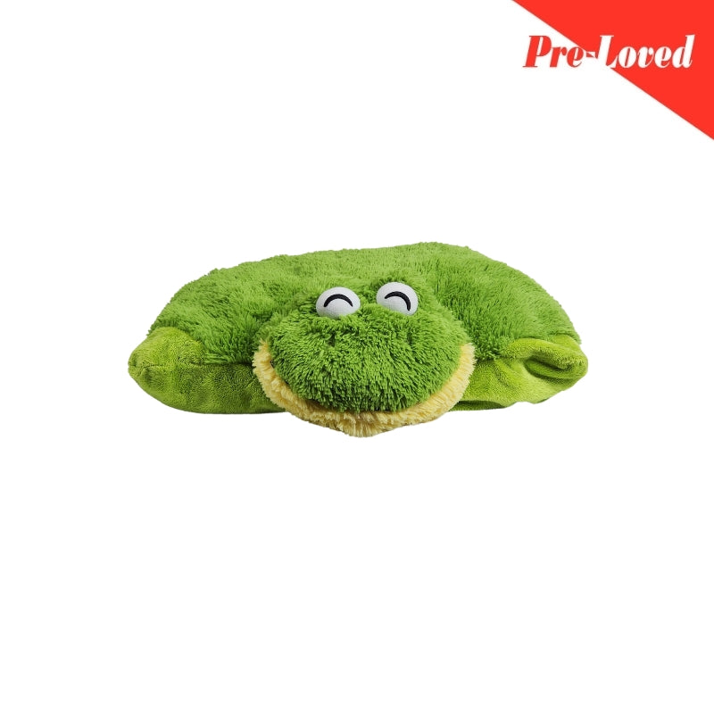 Cute Frog Stuff Pillow 45x40 Premium Pre-loved