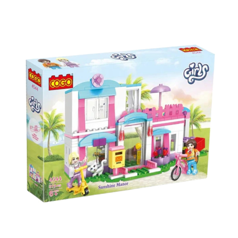 Cogo Girls Friends Dream House Building Block Set