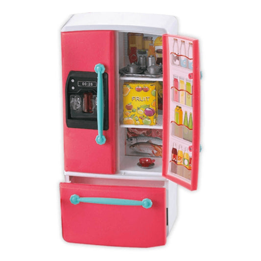 Mini Musical Refrigerator Toy with Lights – Chill & Play Kitchen Fun