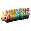 Colorful Wooden Caterpillar Train Set – Fun & Educational Toy for Kids