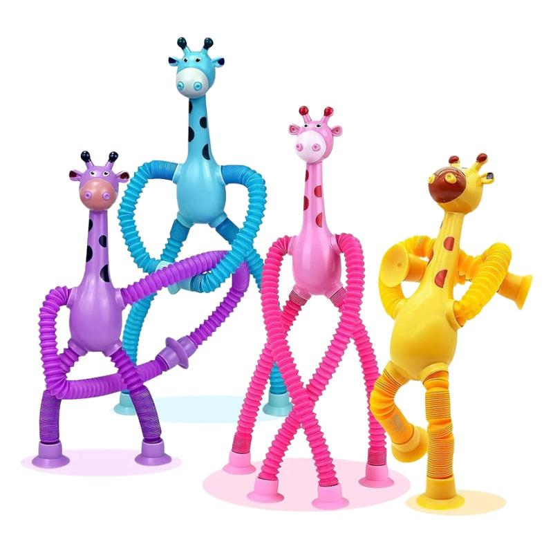 Animal Pop Tubes – 24-Piece Set for Stretch, Twist & Creative Fun