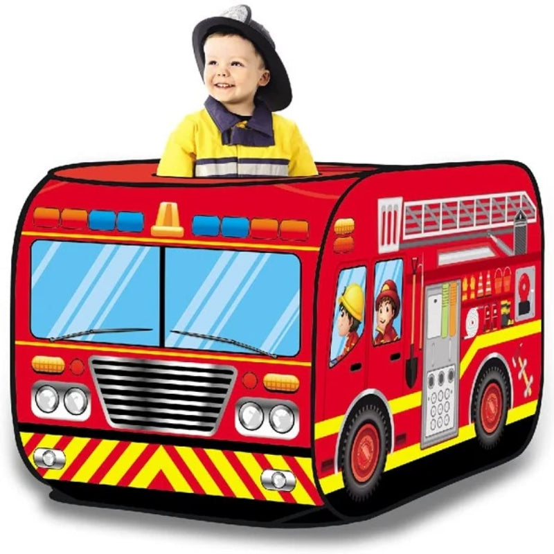 Fire Truck Adventure Tent for Kids - Spark Imaginative Play and Role-Playing Fun