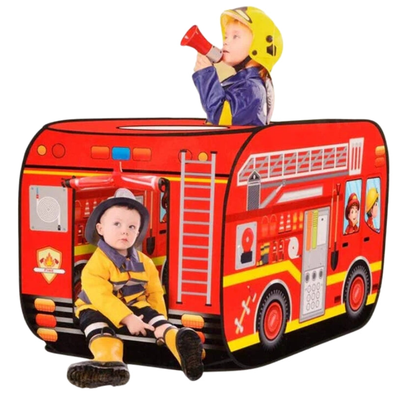 Fire Truck Adventure Tent for Kids - Spark Imaginative Play and Role-Playing Fun