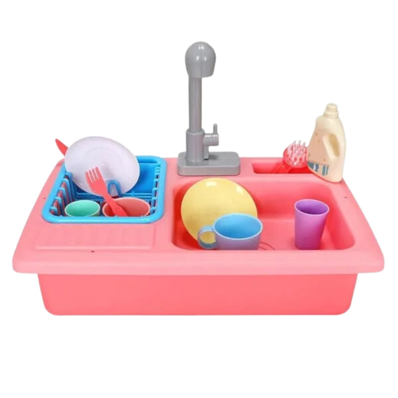 Interactive Play Kitchen Sink – Real Water Fun & Dishwashing Adventure for Kids