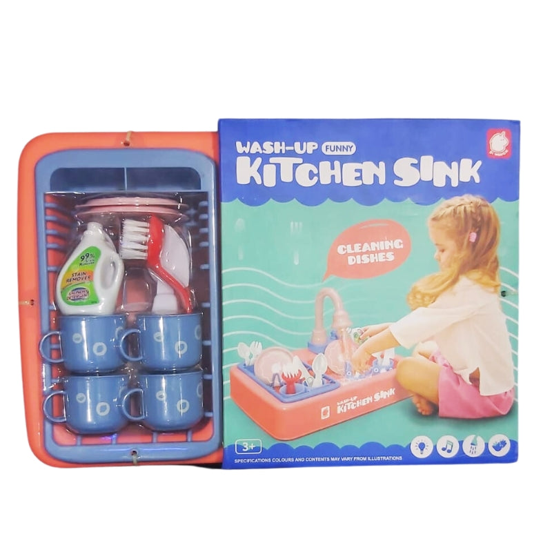 Interactive Play Kitchen Sink – Real Water Fun & Dishwashing Adventure for Kids