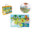 Zoo Animals Jumbo Floor Puzzle – A Wild 35-Piece Adventure for Kids