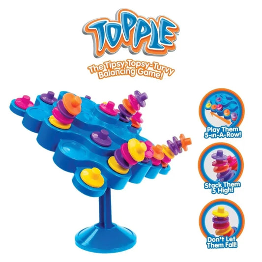 Topple Balance Game – Exciting Stacking & Tipping Fun