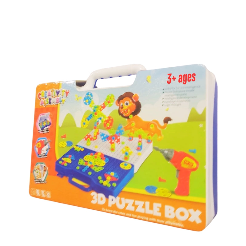 3D Puzzle Box – Creative Building & Engineering Fun