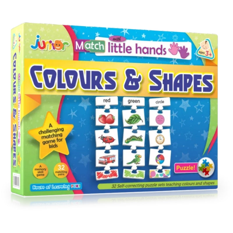 Match & Learn Colors & Shapes – Interactive Puzzle for Little Hands