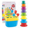 Shape Sorting & Stacking Toy – Fun & Educational Playset for Kids