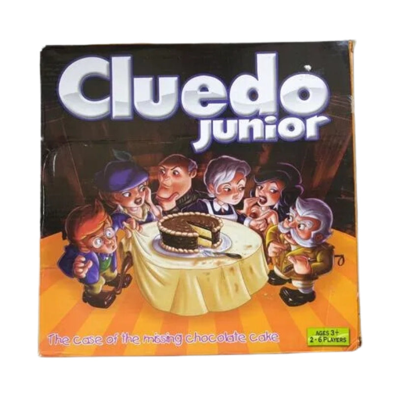 Cluedo Junior: The Mystery of the Missing Chocolate Cake – Fun Detective Game for Kids