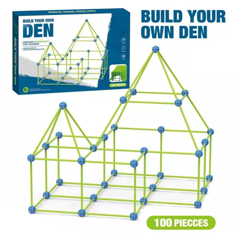 Build Your Own Den – Spark Creativity & Imagination with Endless Fort-Building Fun