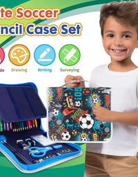 Vest Zip-It Pencil Case With Stationery For Kids - 36 Pcs
