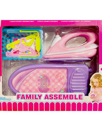 Family Assemble Iron Press Playset For Girls
