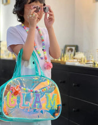 Holographic Multipurpose Hand Bag For Girls
