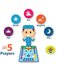 Educational Prayer Mat With Touch Keys For Kids
