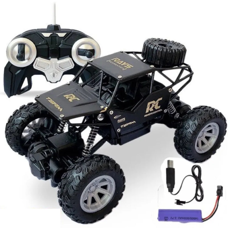Remote Control Rock Crawler Off-Roading Jeep Toy For Kids