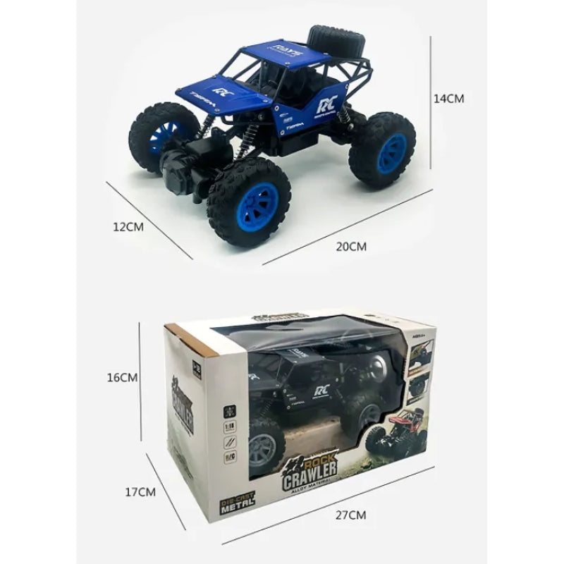 Remote Control Rock Crawler Off-Roading Jeep Toy For Kids