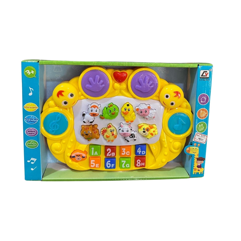 Musical Animal Farm Piano Toy For Kids