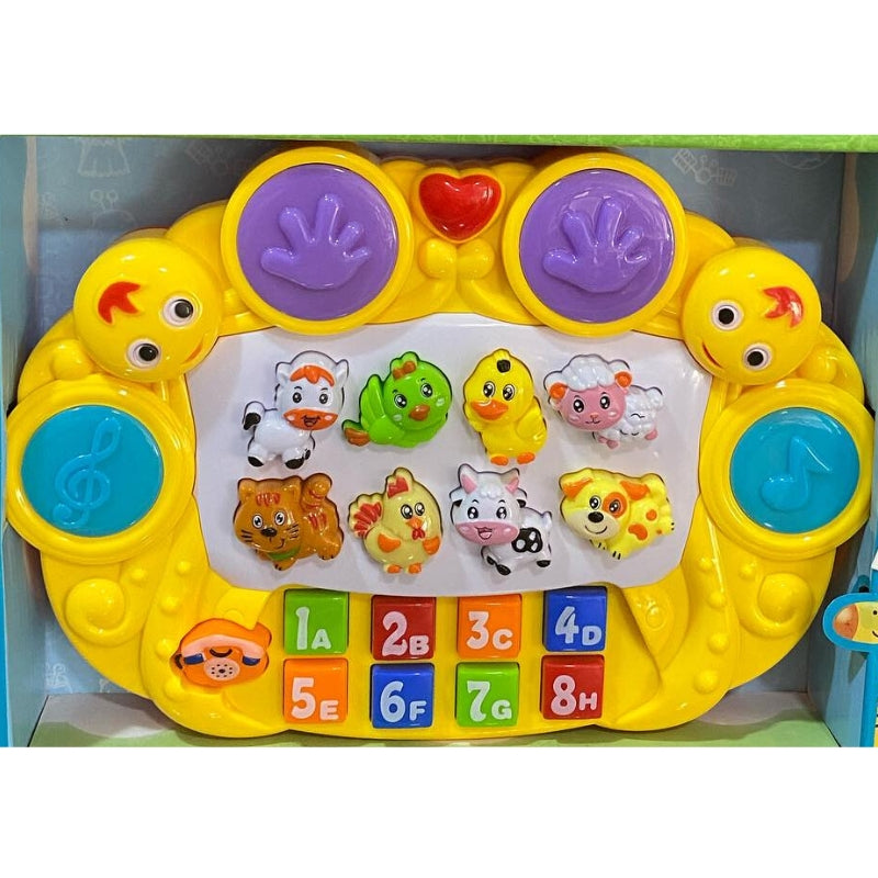 Musical Animal Farm Piano Toy For Kids