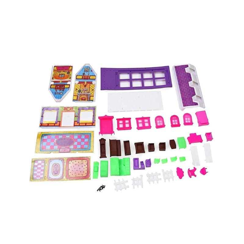 Beautiful Little Doll House Playset For Girls (34pcs)