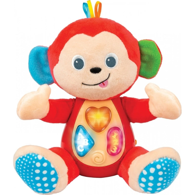 Winfun - Cute Melodic Monkey Pal Learning Toy For Kids (0275)