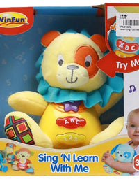 Winfun - Soft Sing'N Learn Lion Toy For Kids (0691)
