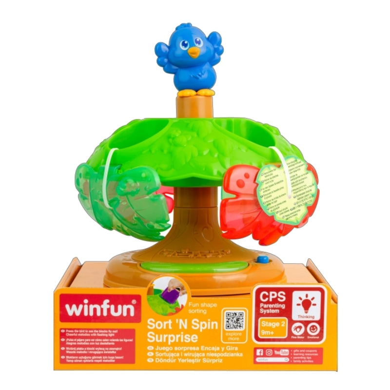 Winfun - Sort 'N Spin Surprise Educational Toy For Kids (0752)