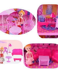 DIY Assemble Holiday Villa Playset For Girls (214pcs)
