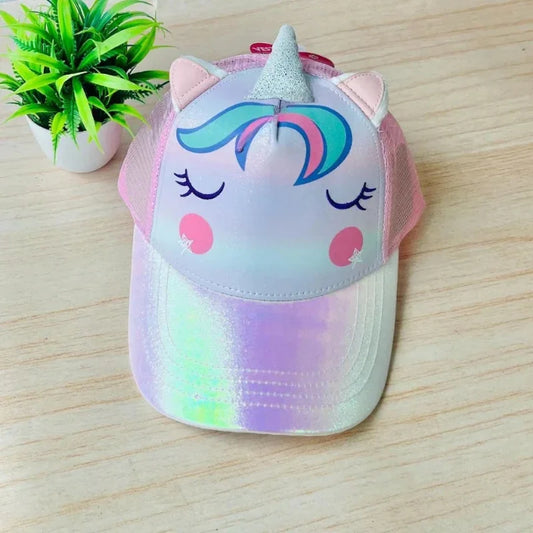 Aesthetic Cartoon Character Design Cap For Kids